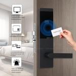 Intelligent Hotel Smart Locks RFID Card Mechanical Key Access Smartphone