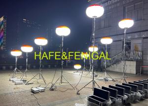 Safety Balloon Lighting 500w LED Portable Night Work Light With Tripod Stand