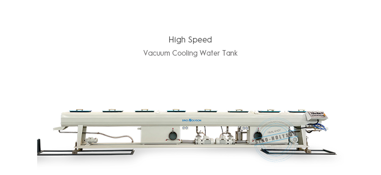 SINO-HOLYSON HSJ-75 20-110mm HDPE Drip Irrigation Pipe Making Machine Single-screw Design