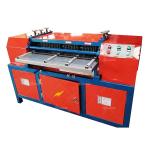 Easy Operation Aluminum Radiator Tube Cutting Machine for AC Radiators Recycling