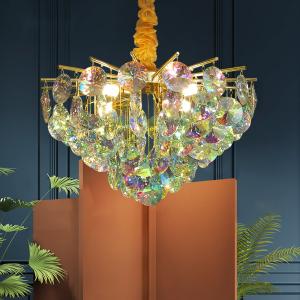 Wholesale Creative Colorful Crystal Chandelier For Living Dining Room Led Home k9 crystal chandelier(WH-CY-223) from china suppliers