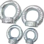 Galvanized Carbon Steel DIN 582 Eye Nut for Heavy Duty Anchor Lifting Ring