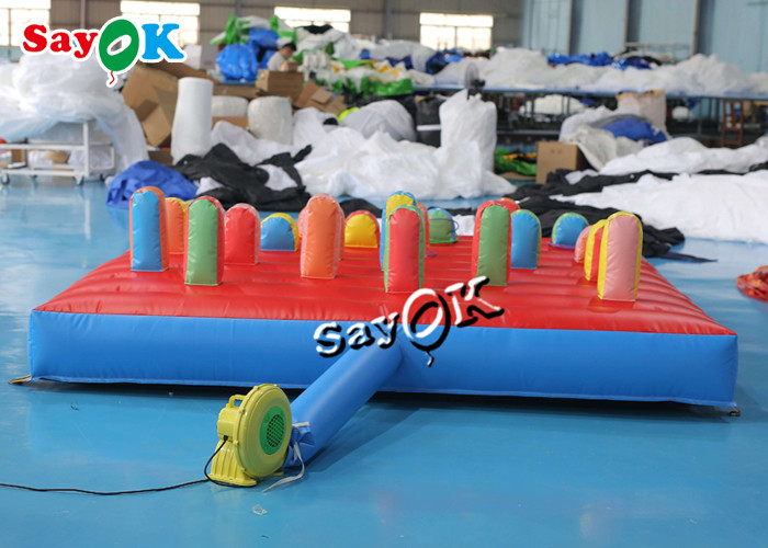 3m 10ft Outdoor Carnival Inflatable Ring Toss Game With Logo Printing