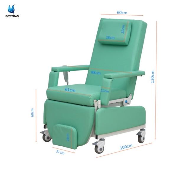 Adjustable Medical Treatment Chair Reclining Patient Chair For Clinics Dialysis