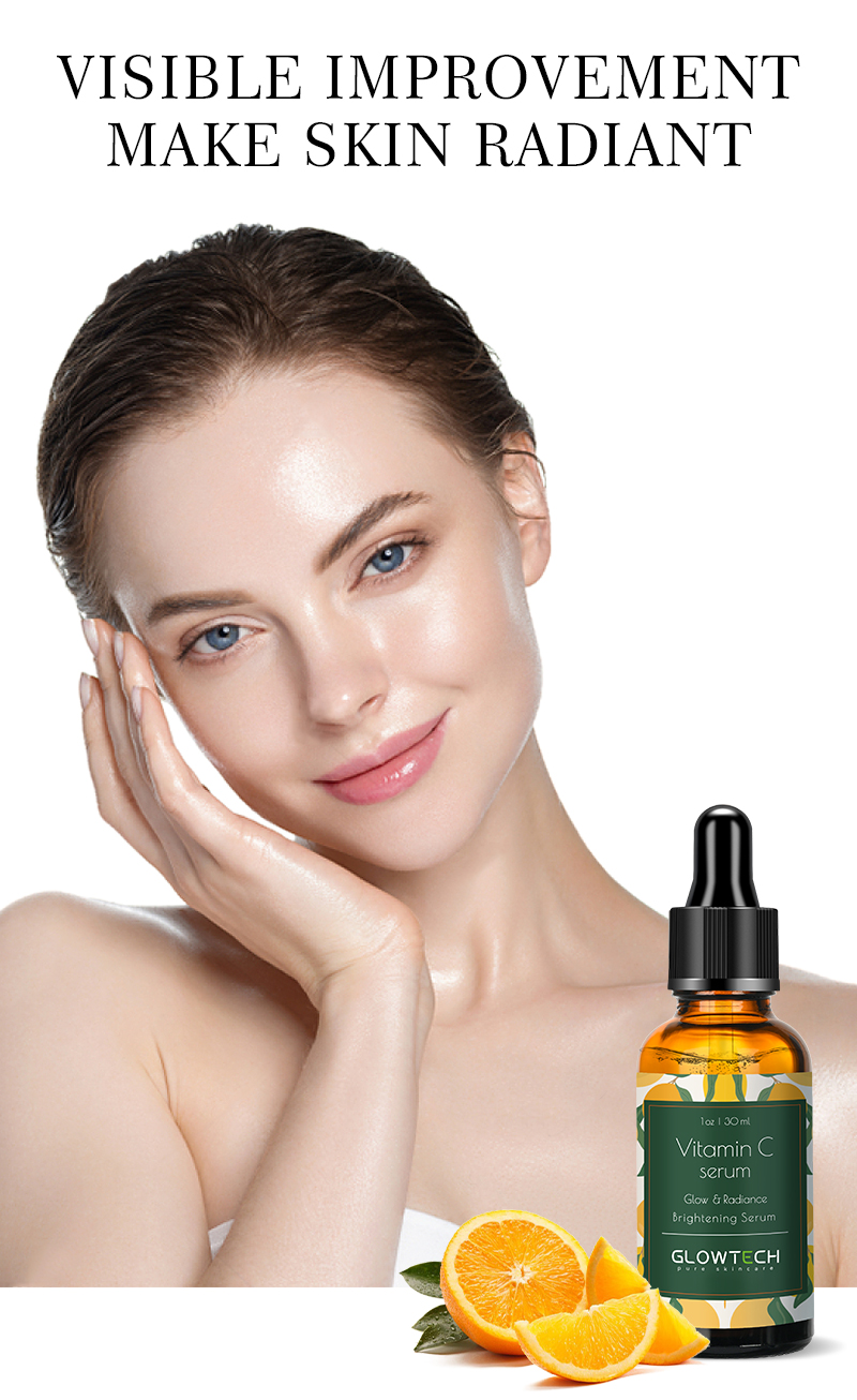 Wholesale Brightening Anti-spots Vc Serum Beauty Vitamin C Face Serum China Personal Care Female OEM ODM Private Label Service
