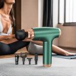 2500mAh Battery Powered Massage Gun 1.2kg Muscle Gun Massager