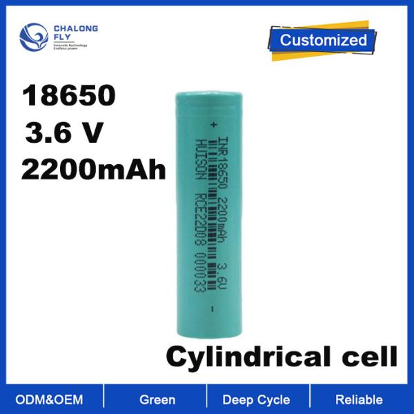 OEM ODM LiFePO4 lithium battery NCM NMC 3.6v2200mah high quality rechargeable