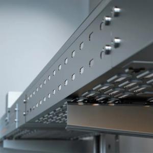 Wholesale ISO 9001 Certified Galvanized Cable Tray Industrial For Wall Mount Cable Protection from china suppliers