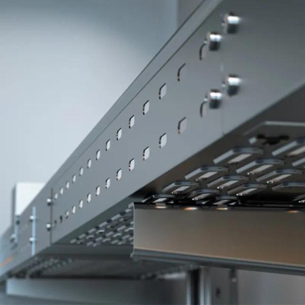 ISO 9001 Certified Galvanized Cable Tray Industrial For Wall Mount Cable