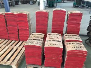 Wholesale High Performan Woven Brake Block Material Brake Pads Friction Linings Woven Brake Pad from china suppliers