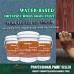 Highlight Wood Grain with Polyurethane Spray Application Liquid Coating Oil Wood