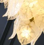 Indoor Living Room Decorative Led Crystal Pendant Light 110lm Surface Mounted