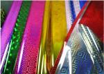 100mm-1800mm Width Bopp Holographic Colored Film in Many Color and Design