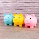 15x13x12cm Money Piggy Bank , Ceramic Coin Bank Stock 200g for kids
