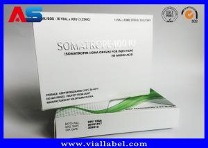 Wholesale Paper Medicine Packaging Box Silver Foil Metallic For Hcg Injections Growth Hormone from china suppliers