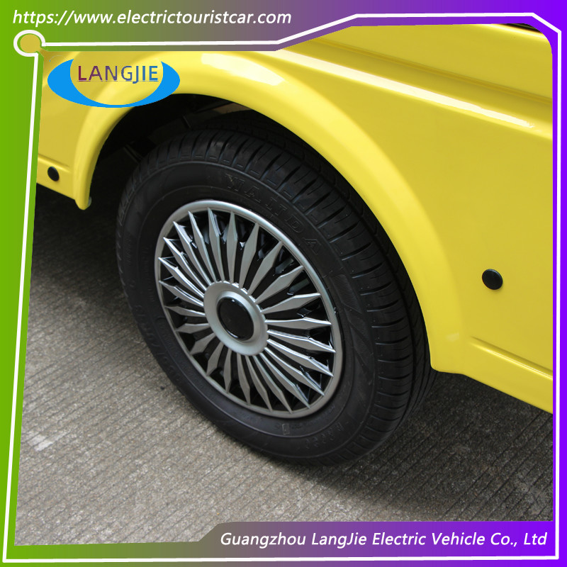 48V AC Motor 5 seater electric car Loading 900KGS Light Weight for Hotel