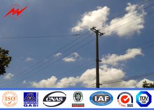 Wholesale Double Arms Tapered Galvanized Steel Pole For Electrical Power Lines IP65 from china suppliers