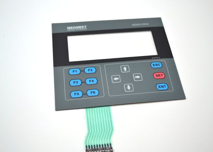 Dust Proof Metal Dome Membrane Switch With Embossed Tactile On The Top Layer
