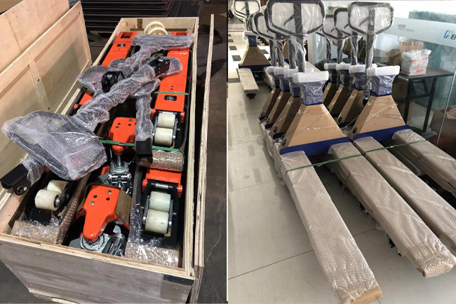 2 Ton Carbon Steel Manual Forklift Scale for Warehouse