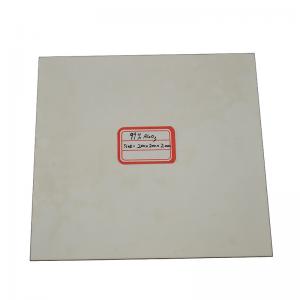 China 99% Alumina Oxide Ceramic Plate High Hardness High Strength For Electricity Insulation on sale