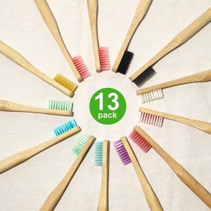 China Mixed Color Bamboo Adults Charcoal Oral Care Toothbrush on sale
