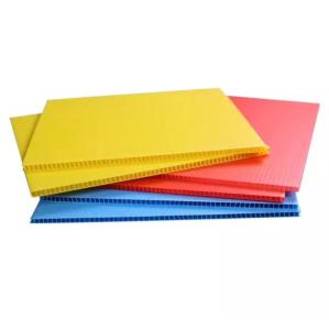 Wholesale Customized Durable Polypropylene Corrugated Plastic Sheet Hollow Board UV Resistant from china suppliers