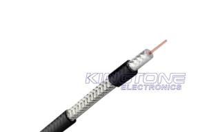 Wholesale 75 Ohm RG11 Quad Shield Coaxial Cable 60% and 40% AL Braiding with Messenger from china suppliers