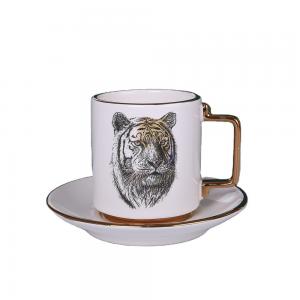 Wholesale OEM ODM Ceramic Tea Cup , Personalised Ceramic Mugs For Home Decor from china suppliers