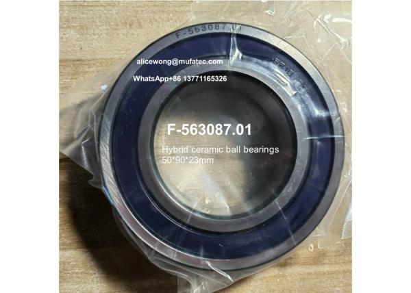 F-563087.01 50x90x23mm Ceramic Bearings High Speed Reliability for Servo Motors