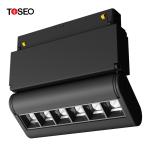 Dimmable LED Magnetic Track Lights 6 Watt 12watt Black 3 Year Warranty