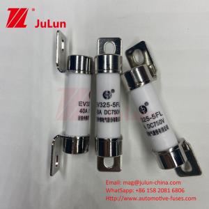 Wholesale 10A-50A 750VDC Ceramic Automotive Fuse With Bolt Mount Ceramic Ev325 Fuse Breaking Capacity EV325 20KA 50kA 15A 25A from china suppliers