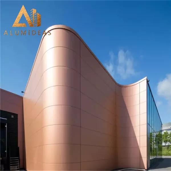 Curved Aluminum Composite Panels