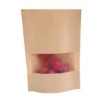 Food Grade certificate candy nuts bean zip lock kraft paper bag