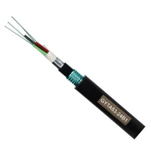 Wholesale Underground Cable GYTA 53 12 Core Fiber Optic Cable With Double Armour And PE Sheath from china suppliers