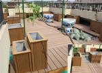 Wood Plastic Composite Board Natural Wood Texture & Eco - Friendly