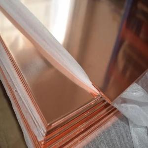 Wholesale 99.9% Copper Alloy Sheet Plates Red Pure 4x8 C10200 C10300 For Construction from china suppliers