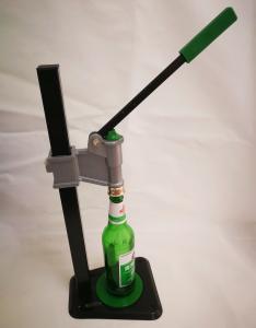 Wholesale Soft Drink Manual Bottle Capper 1.66kg For 120 - 380mm Height Glass Bottle from china suppliers