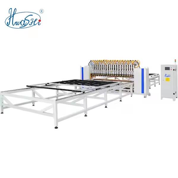HWASHI Best Price Automatic Wire Mesh Panel Welding Machine , Dishwasher Wire