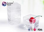 Disposable Plastic Dessert Cup Food Grade Transparent Take Out