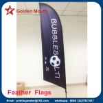 Promotion Feather Flags Custom With Kits