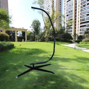 Wholesale C Type Bracket Hanging Chair Durable Rattan Swing Hammock Egg Chair for Indoor/Outdoor from china suppliers