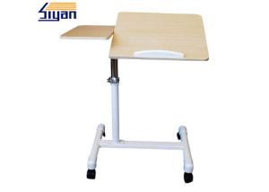 Wholesale Multi Purpose Overbed Table Swivel Top For Hospital Table , CARB2 Standard from china suppliers