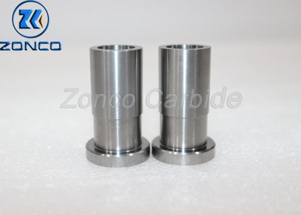 YG10 Tungsten Carbide Components Straight Bearing Shaft Sleeve For Construction