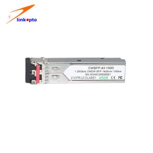 Wholesale 1.25G CWDM SFP 1430nm 100KM Fiber Optic Receiver Module from china suppliers