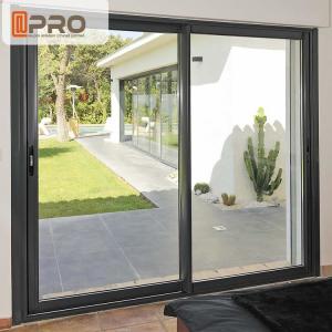 Wholesale Big Size Black Aluminum Sliding Doors For Dining Room With Thermal Break Design Slide and stack doors Sliding interior from china suppliers