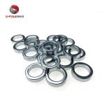 Gold Coated Neodymium Radial Magnetized Big Ring Magnet for in Industrial