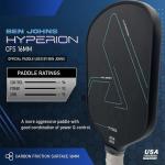 USAPA Standard Certified T700 Carbon Fiber Pickleball Paddles for Experienced