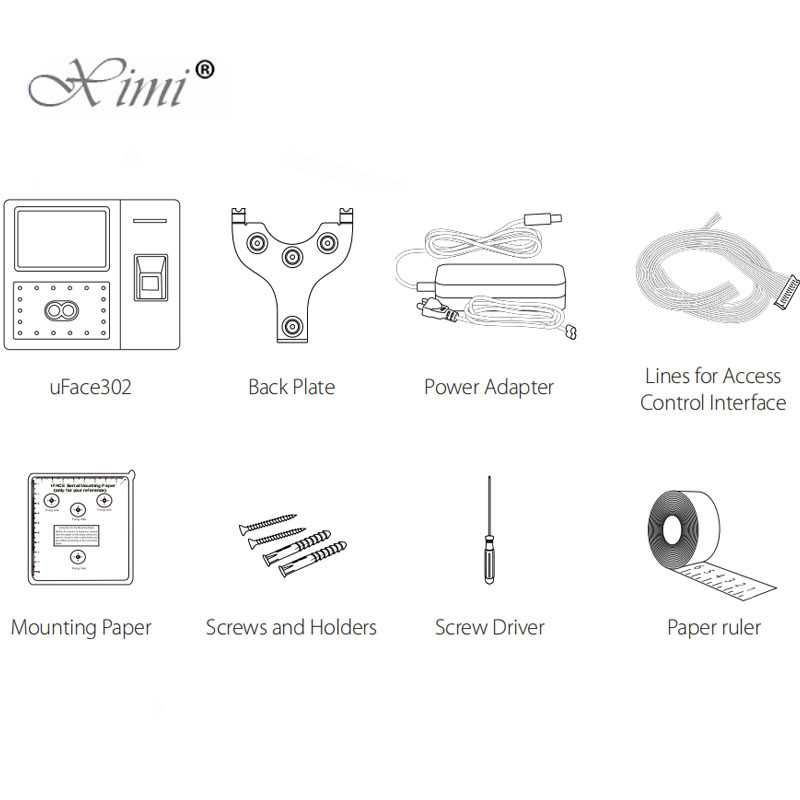 CE / FCC Attendance Access Control System , Door Access Control System