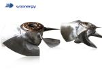 Tubular Type Mini Water Turbine Generator 300KW-70MW High Flow Speed