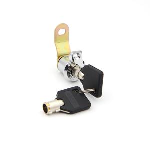 Wholesale Round Brass Key Tubular Cam Lock Zinc Alloy Housing Chrome Plated from china suppliers